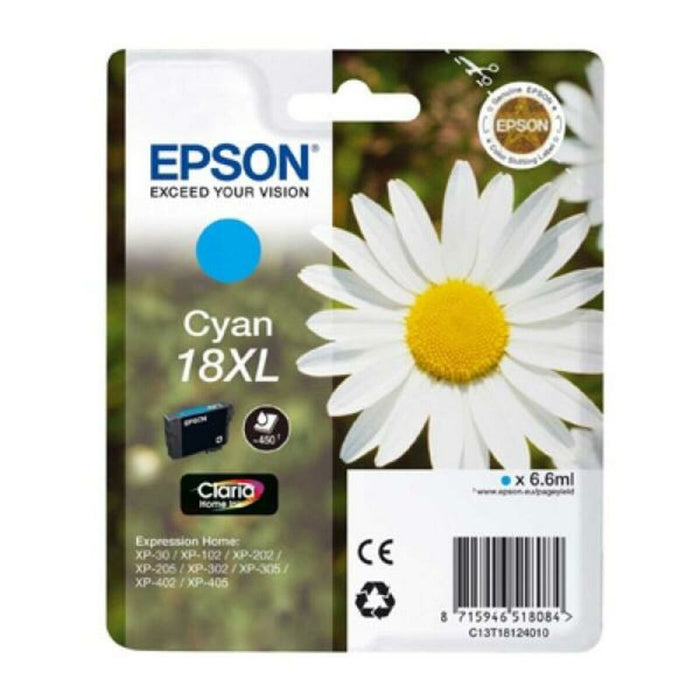 Original Ink Cartridge Epson 18XL Cyan