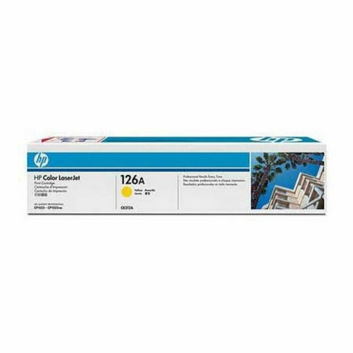 Original Toner HP T126A Yellow