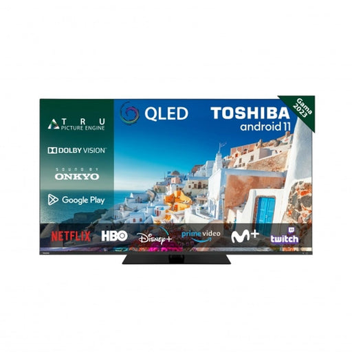 Smart TV Toshiba 65QA7D63DG 65" 4K Ultra HD QLED Wi-Fi