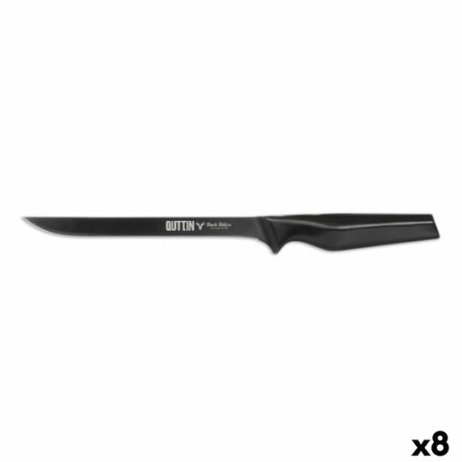 Ham knife Quttin Black Edition 16 cm 8 Units