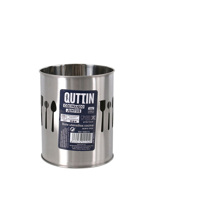 Range-couverts Quttin Acier inoxydable ø 10,3 x 12,2 cm (12 Unités)