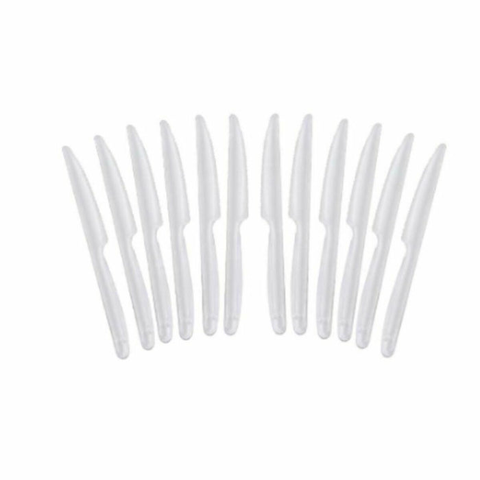 Set de cuchillos reutilizables Algon Transparente 36 Unidades