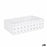 Organiseur de Tiroirs Confortime Blanc 20,6 x 13,7 x 6,2 cm (18 Unités)