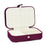 Jewelry box Velvet Burgundy (16,2 x 6 x 11,5 cm) (12 Units)