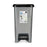 Pedal bin Black Grey Plastic 25 L (37 x 47 x 26,9 cm) (8 Units)