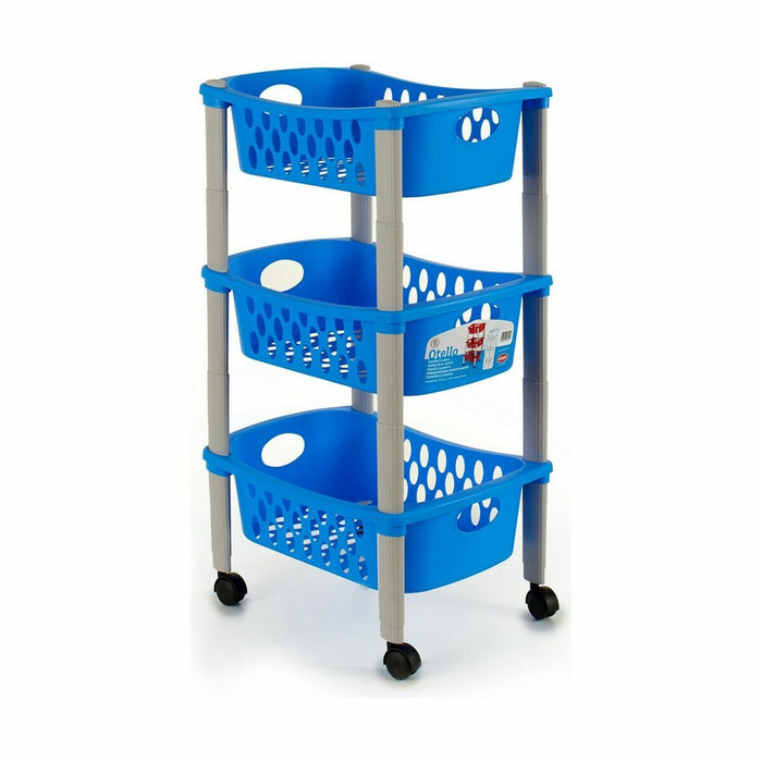 Carrito Verdulero Stefanplast Plástico 40 x 29,5 x 68,5 cm (44 Unidades)