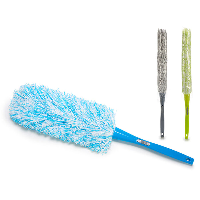 Brush Microfibre Plastic 12 x 59 x 12 cm (12 Units)