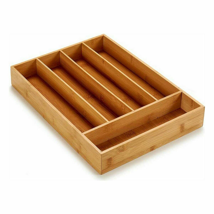 Range-couverts Marron Bambou 25,5 x 5 x 35,5 cm (12 Unités)