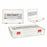 Multi-use Box Red Transparent Plastic 29,5 x 6 x 20,5 cm (24 Units)