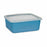 Storage Box with Lid Dark blue 14,5 x 7 x 19,5 cm (6 Units)
