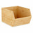 Caja Organizadora Apilable Marrón Bambú 20,1 x 15,1 x 25 cm (12 Unidades)