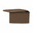 Boîte de rangement avec couvercle Stefanplast Elegance latérale Beige Plastique 29 x 21 x 39 cm (5 Unités)