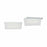Storage Box with Lid Stefanplast Elegance White Plastic 5 L 19,5 x 11,5 x 33 cm (12 Units)