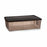 Storage Box with Lid Stefanplast Elegance Brown Plastic 30 L 38,5 x 17 x 59,5 cm (6 Units)