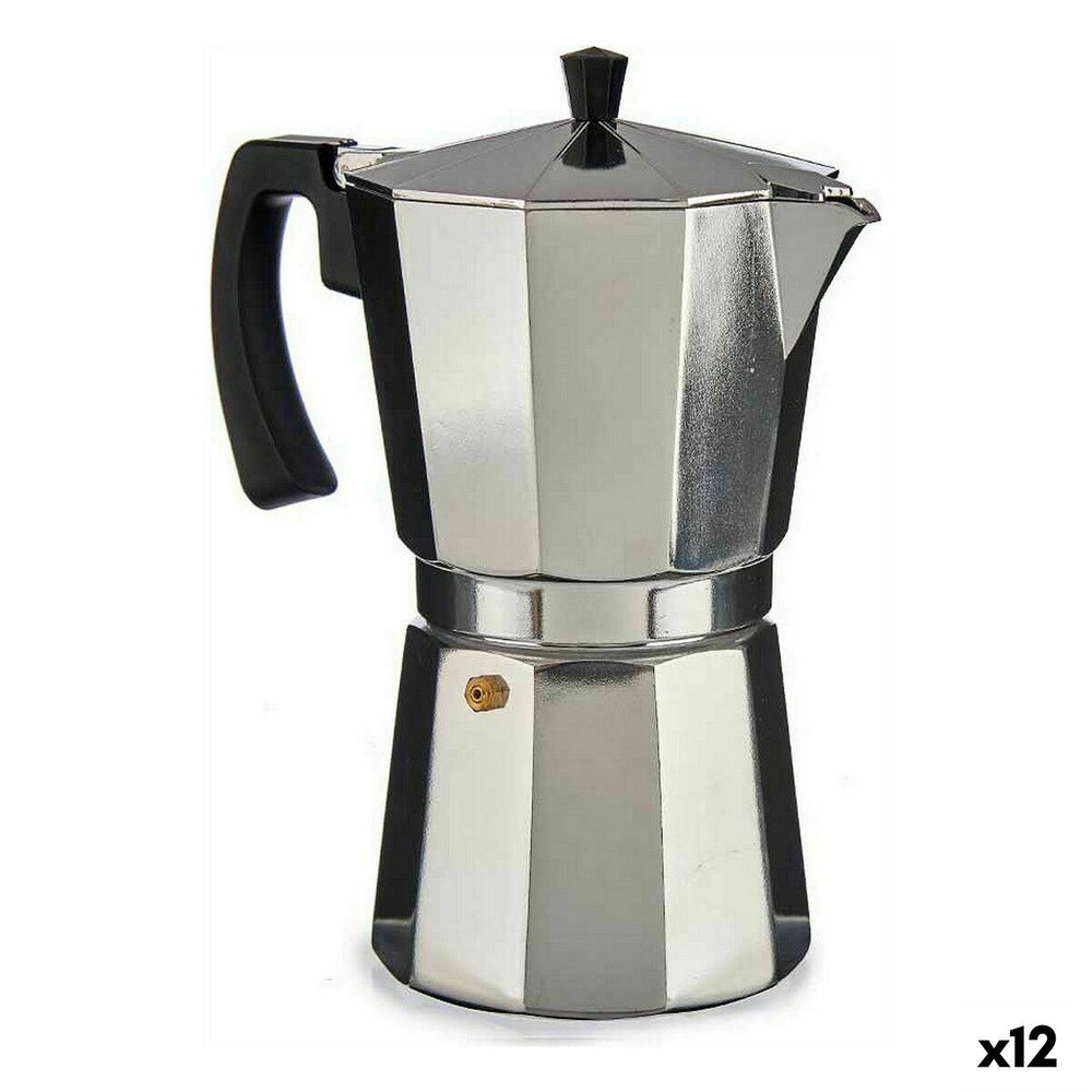 Cafetière Italienne Aluminium 650 ml (12 Unités)