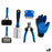 Set de higiene Mascotas Azul (8 Unidades)