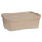 Boîte de rangement avec couvercle Beige Plastique 14 L 29,5 x 14,5 x 45 cm (12 Unités)