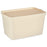 Storage Box with Lid Cream Plastic 24 L 29,3 x 24,5 x 45 cm (6 Units)