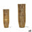 Lampadaire Naturel Bambou 21,5 x 62 x 21,5 cm (2 Unités)