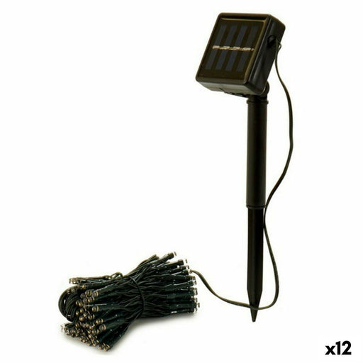 Guirlande lumineuse LED Noir 15 m Solaire (12 Unités)