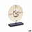 Horloge de table Balles Noir Métal Bois MDF 20,5 x 26,5 x 7 cm (6 Unités)