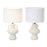 Desk lamp Vase 40 W White Ceramic 24 x 39,7 x 24 cm (4 Units)