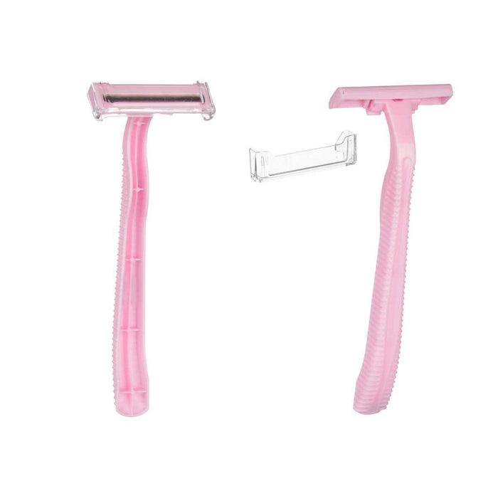Maquinillas de Afeitar Desechables Rosa Metal Plástico (30 unidades)