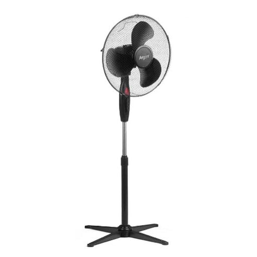 Freestanding Fan Black 45 W 43 x 60 x 102 cm