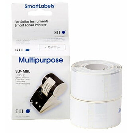 Etiquettes pour Imprimante Seiko SLP-MRL Blanc (2 Unités)