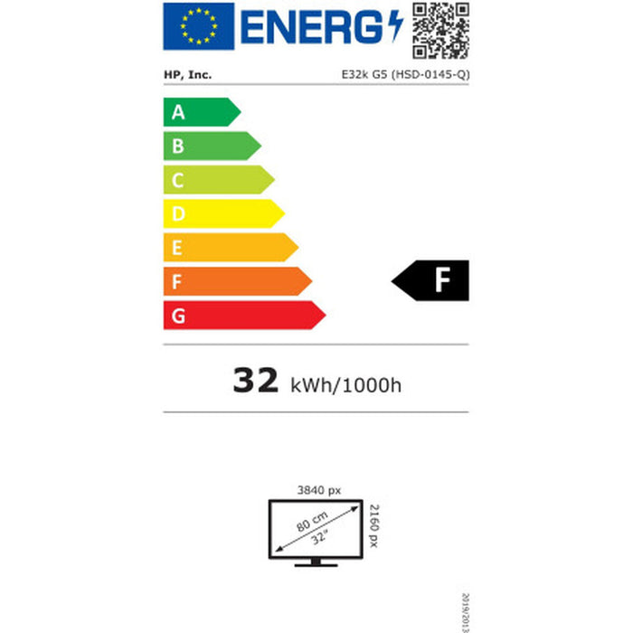 Écran HP 6N4D6AA#ABB 4K Ultra HD 31,5" IPS