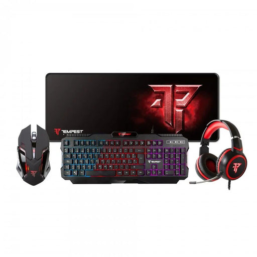 Pack Gaming Tempest Apocalypse Qwerty Español