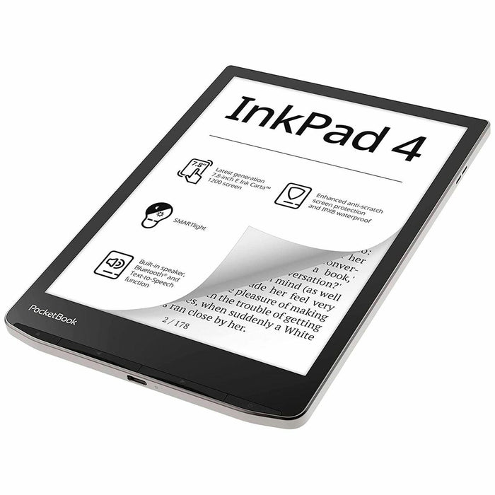 eBook PocketBook InkPad 4 PB743G Noir 32 GB