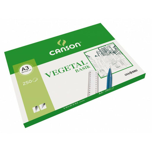 Tracing Paper Canson Basik 250 Sheets 90 g/m² 29,7 x 42 cm