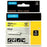 Laminated Tape for Labelling Machines Rhino Dymo ID1-19 19 x 3,5 mm Black Yellow Self-adhesives (5 Units)