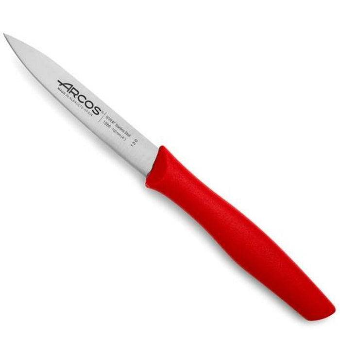 Couteau à trancher Arcos Rouge Acier inoxydable polypropylène 10 cm (36 Unités)