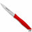 Cuchillo Mondador Arcos Rojo Acero Inoxidable Polipropileno 10 cm (36 Unidades)