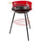 Barbecue Portable Aktive Bois Fer Ø 38 cm 37 x 61 x 45 cm (6 Unités) Rouge