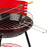 Barbecue Portable Aktive Bois Fer Ø 38 cm 37 x 61 x 45 cm (6 Unités) Rouge