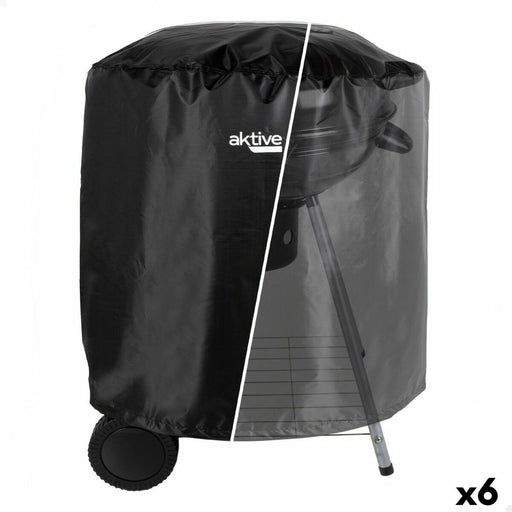 Protective Cover for Barbecue Aktive Black 6 Units 69,5 x 67 x 69,5 cm