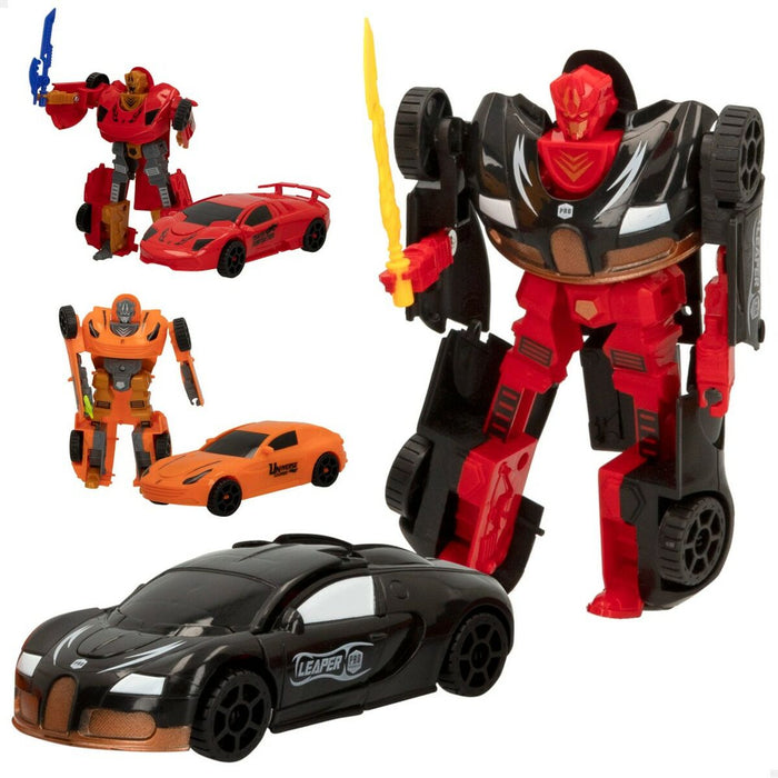 Robot Colorbaby Transform Warriors 9 x 14,5 x 4,5 cm Voiture