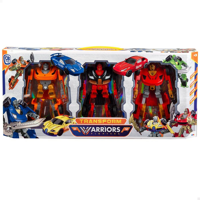 Robot Colorbaby Transform Warriors 9 x 14,5 x 4,5 cm Voiture