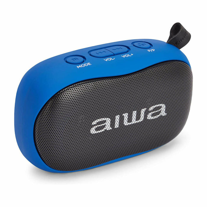 Haut-parleurs bluetooth portables Aiwa BS-110BL Bleu 5 W