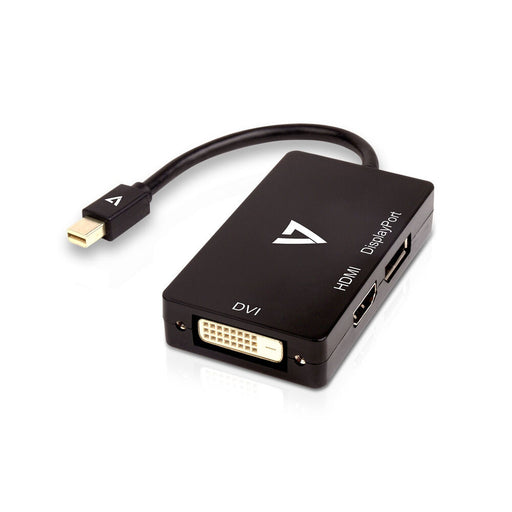 Adaptateur Mini DisplayPort vers VGA/DVI/HDMI V7 V7MDP-DPDVIHDMI-1E   Noir
