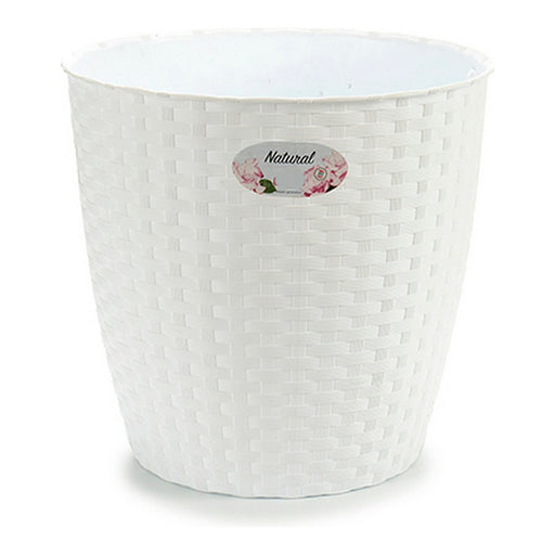 Pot Blanc Plastique (29 x 26,5 x 29 cm)