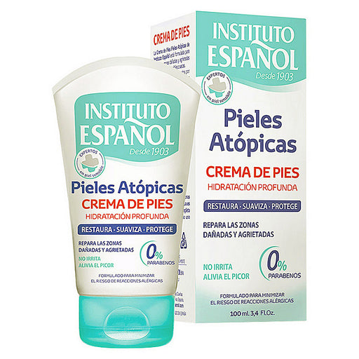 Crème hydratante pour les pieds Instituto Español (100 ml) (100 ml)