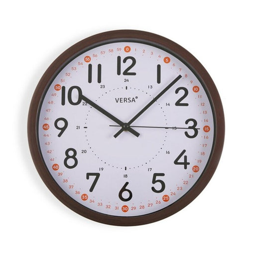 Horloge Murale Plastique (4 x 30,5 x 30,5 cm)