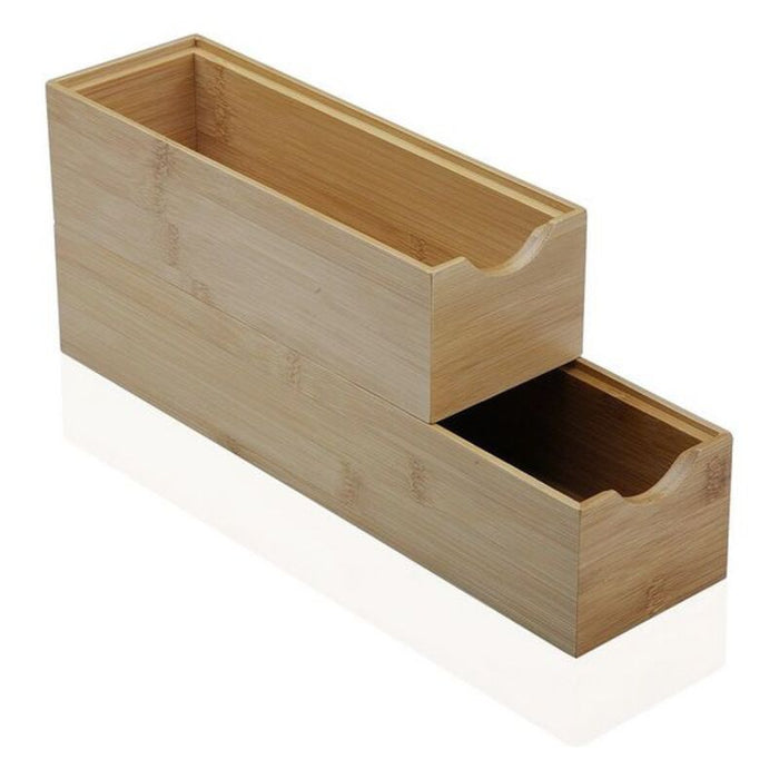 Boîte Multiusage Bambou (7,8 x 6,4 x 23 cm)