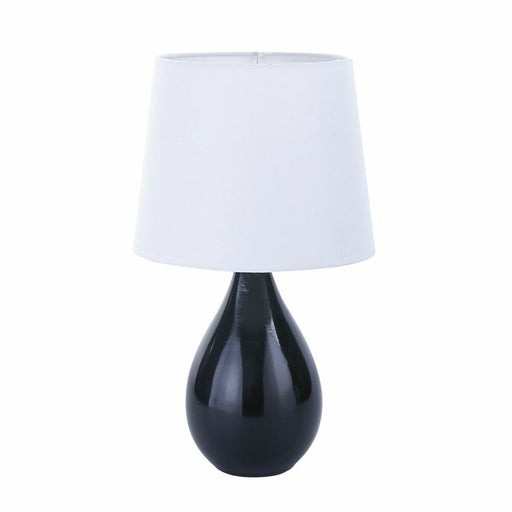 Lampe de bureau Versa Camy Noir Céramique (20 x 35 x 20 cm)