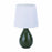 Lampe de bureau Versa Roxanne Vert Céramique (20 x 35 x 20 cm)