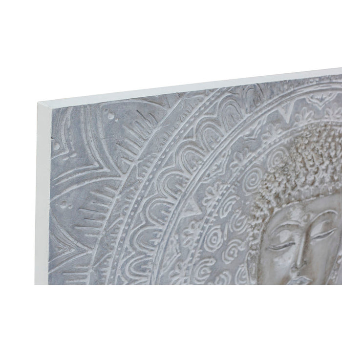 Cadre DKD Home Decor Pin Toile Buda (2 pcs) (120 x 2.8 x 80 cm)